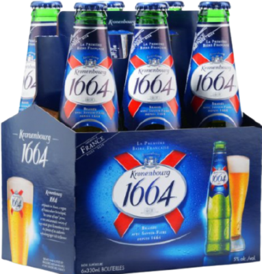 Kronenbourg 6 flesjes van 25cl Kronenbourg 6 flesjes van 25cl